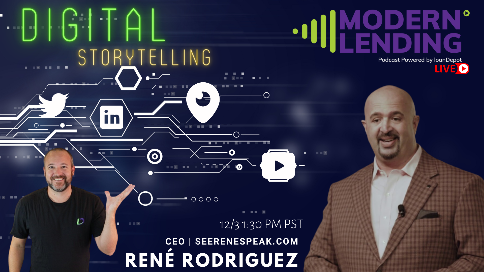 Modern Lending Podcast | René Rodriguez – Digital Storytelling