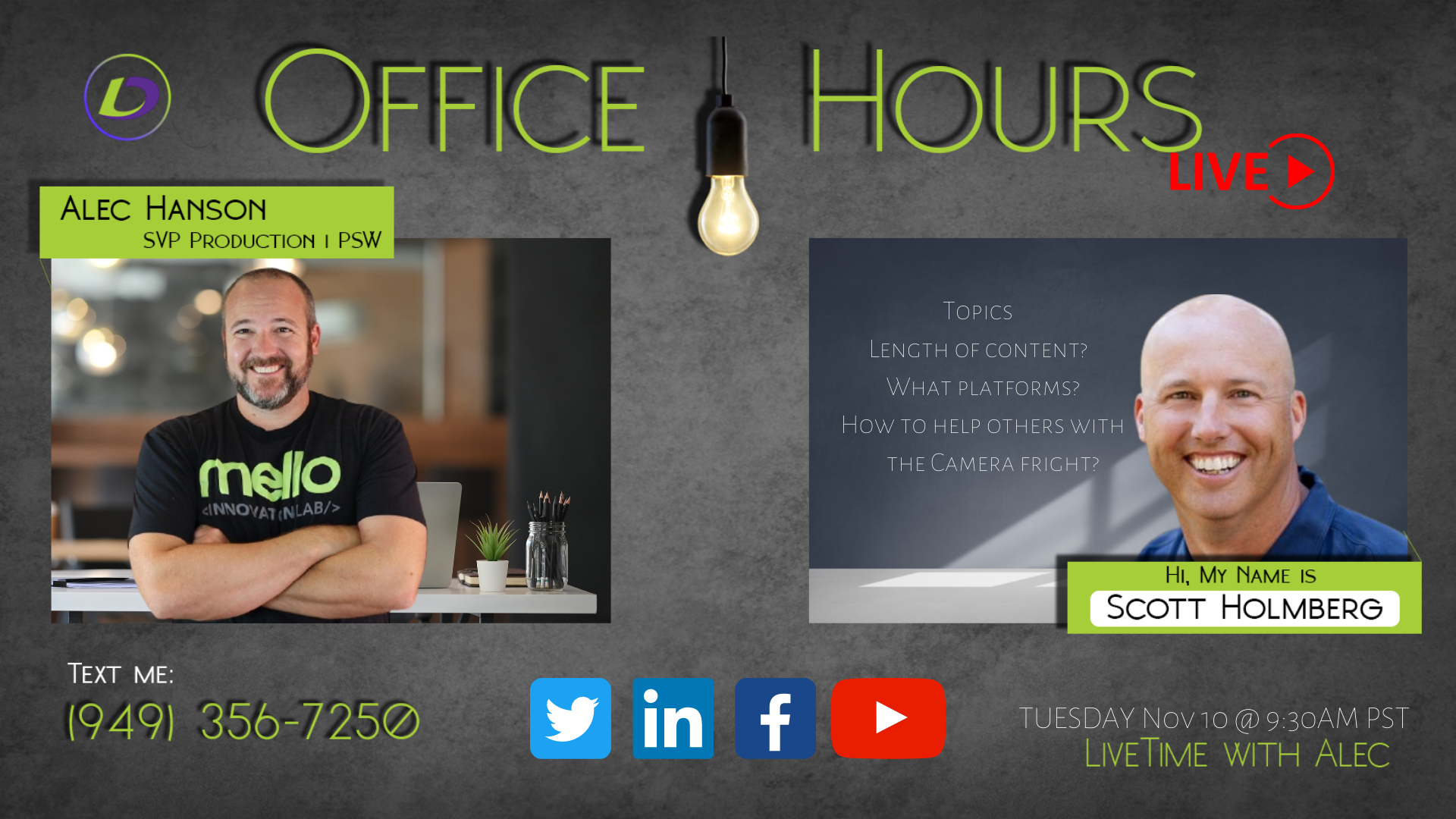 OFFICE HOURS | Session Four – Leadership